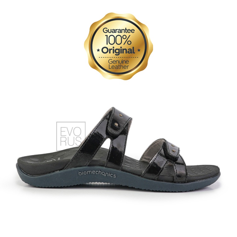 Sandal SCHOLL Biomechanics | Leather Black LB4 | Sepatu Sandal 100% SCHOLL Original | Kulit Asli