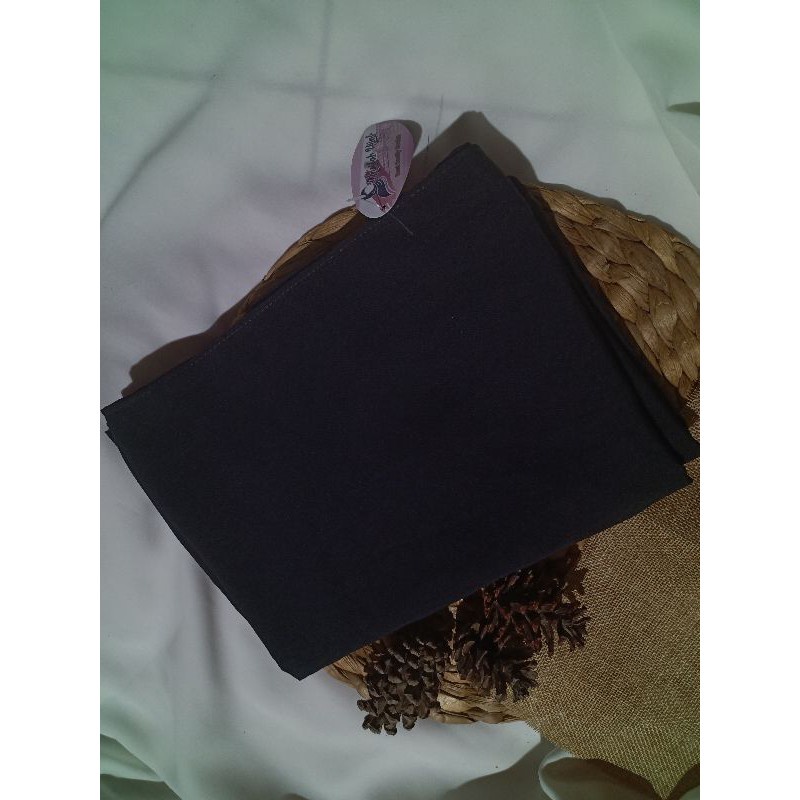 PASHMINA WOLFIS (73 cm × 180 cm) || Nasifahhijab-Hitam