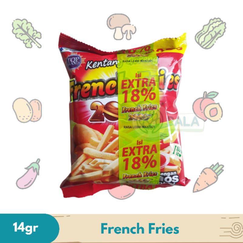 

Snack Kentang Frenchfries 2000 14gr