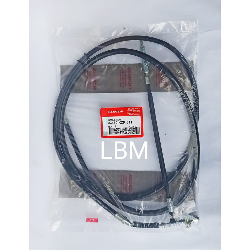 KABEL REM BELAKANG VARIO 125 CBS PLUS KABEL ATAS REM DEPAN VARIO 125 CBS CABLE COMP FR & RR BRAKE