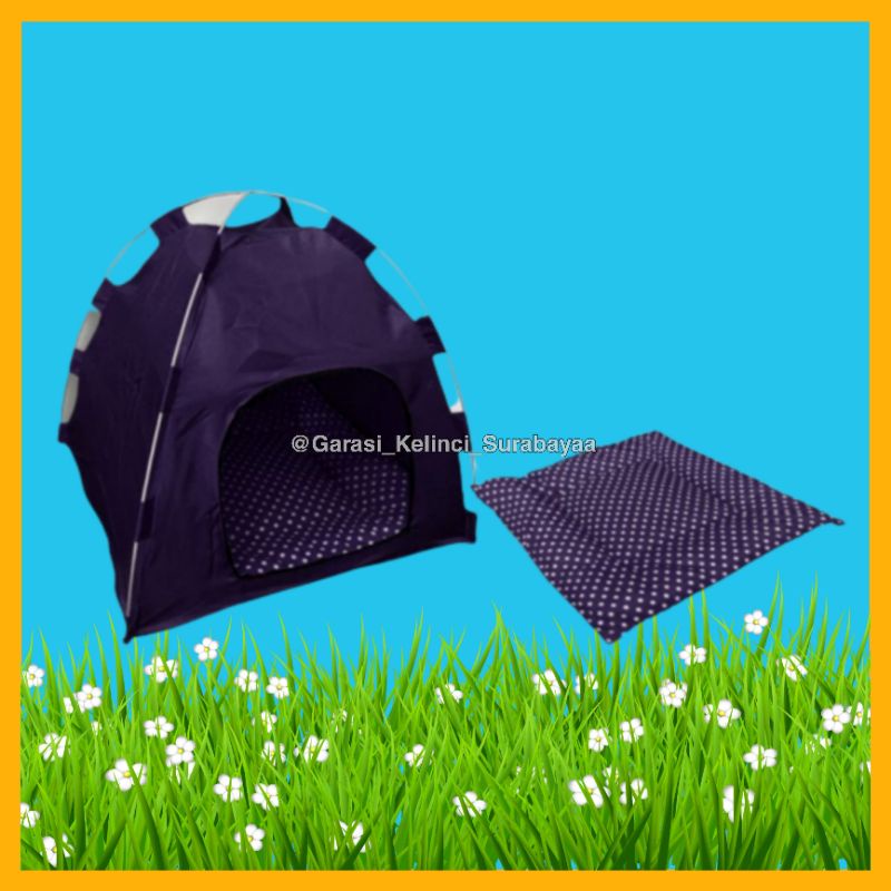 GPSS- Tenda Kucing Anjing Kelinci FREE BANTAL 42x42x44 Tenda Anjing Tenda Kelinci Tempat Tidur Kucing Ayunan Kucing Ayunan Hamster Ayunan Tidur Gantung Ayunan Musang Hammock Kucing Hammock Ayunan Tidur Gantung Alas Kandang Kucing Alas Kandang Kelinci