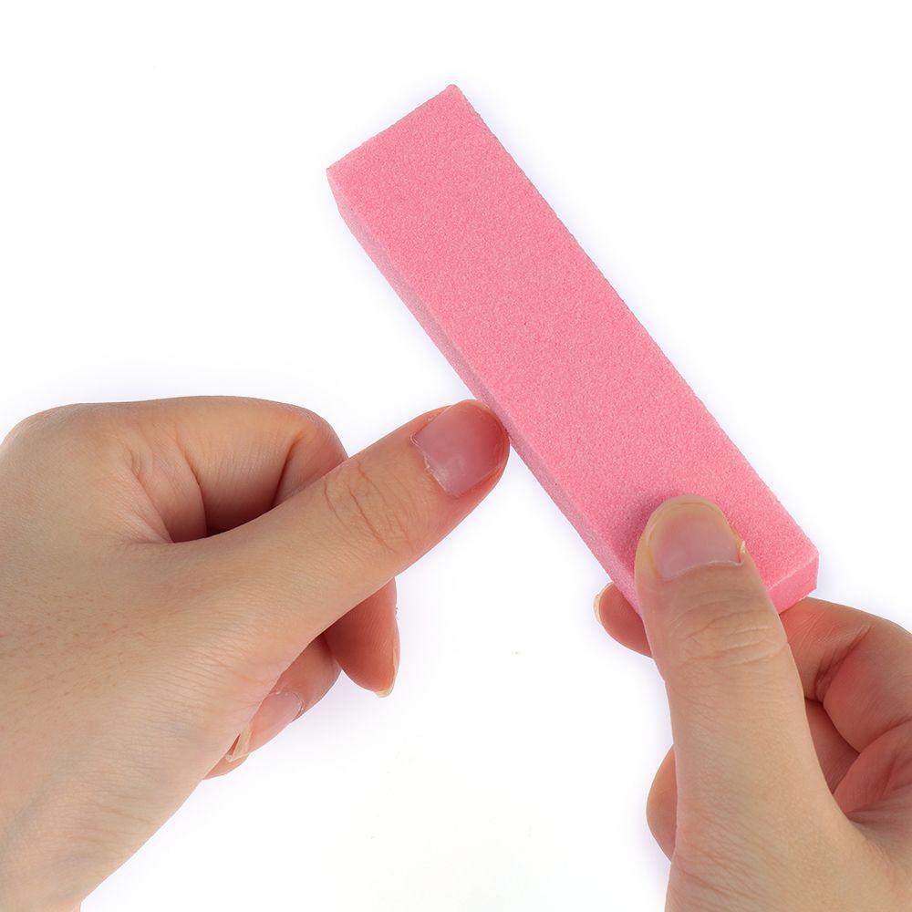 Solighter5 /10Pcs Kikir Kuku Hot Dua Sisi Alat Kecantikan Manicure