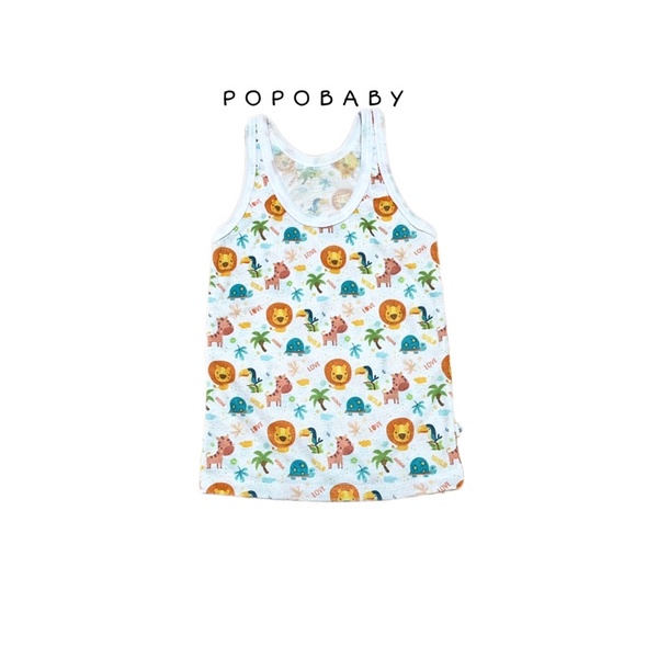 KAOS DALAM BAYI / SINGLET BAYI PEREMPUAN/ LAKI MOTIF FULL PRINT