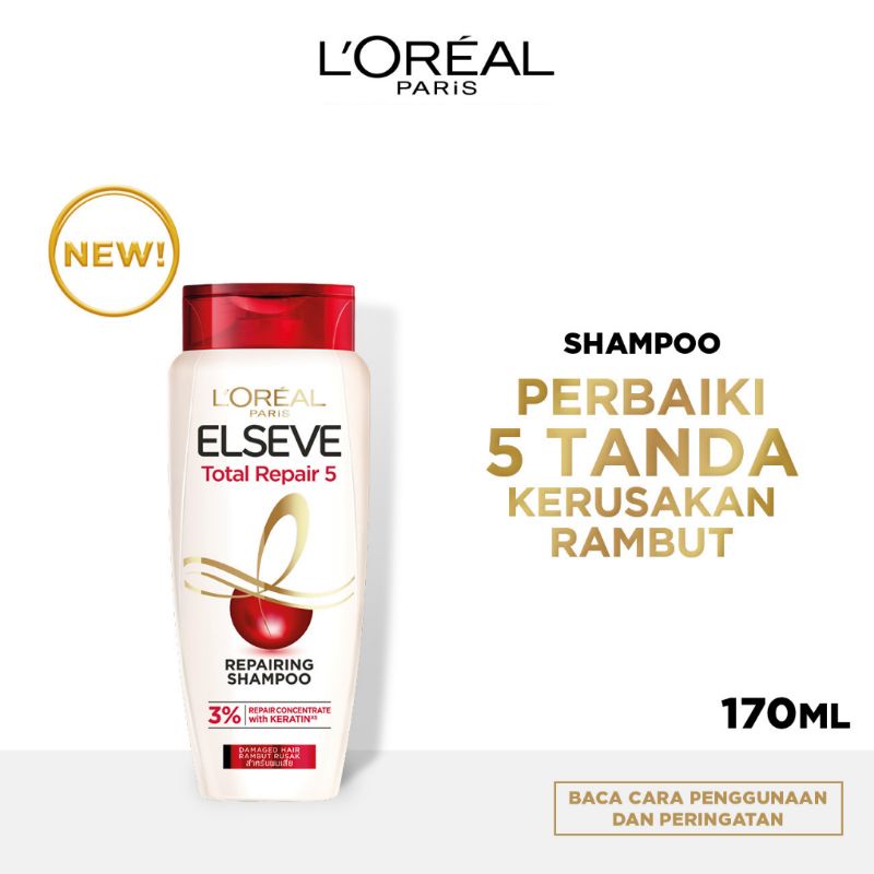 L'Oreal Paris Total Repair 5 Repairing Shampoo Shampo