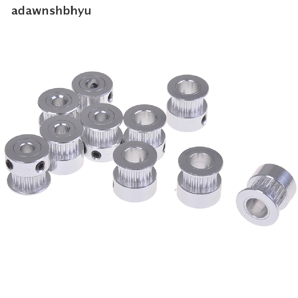 Adawnshbhyu 5Pcs gt2 timing pulley 20t 5/6.35 /8mm bore Untuk printer 6mm belt reprap 3d