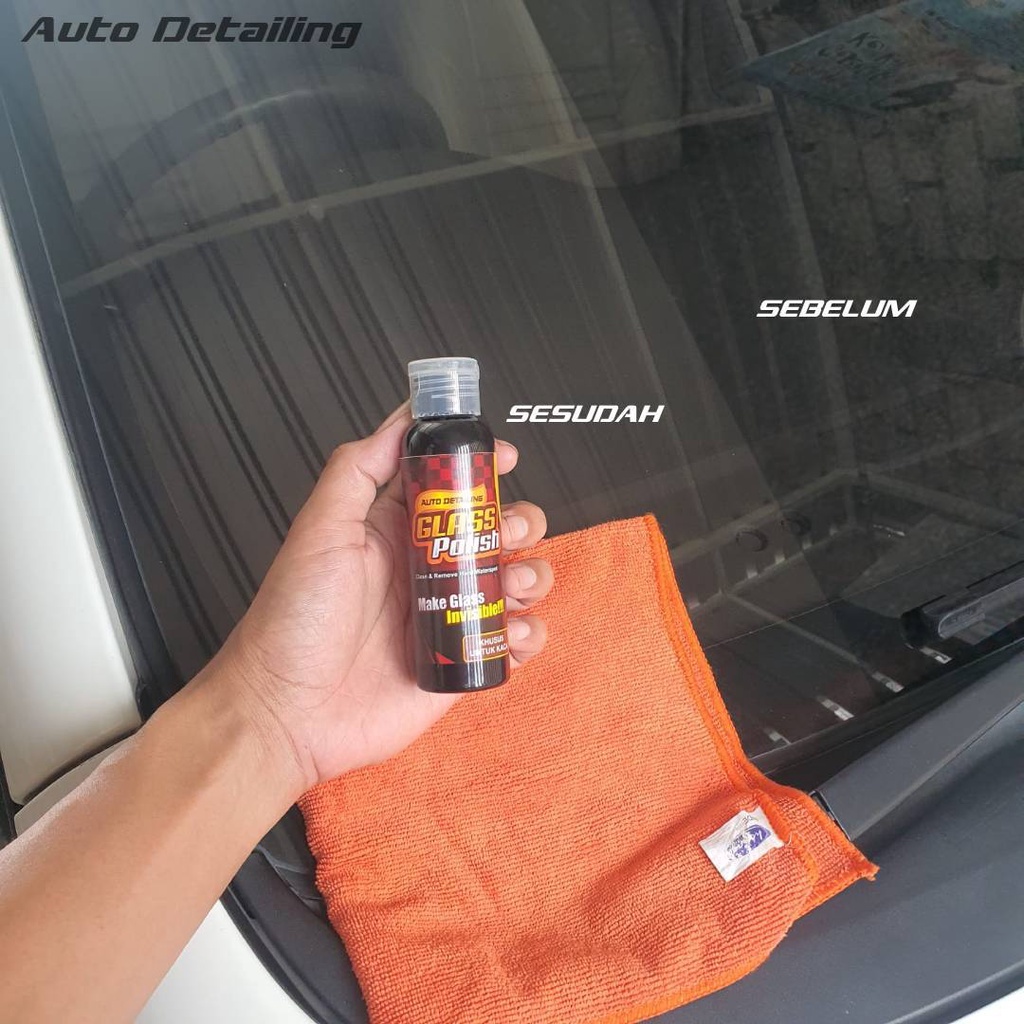 Glass Polish - Pembersih Jamur Kaca Mobil Mudah dan Praktis