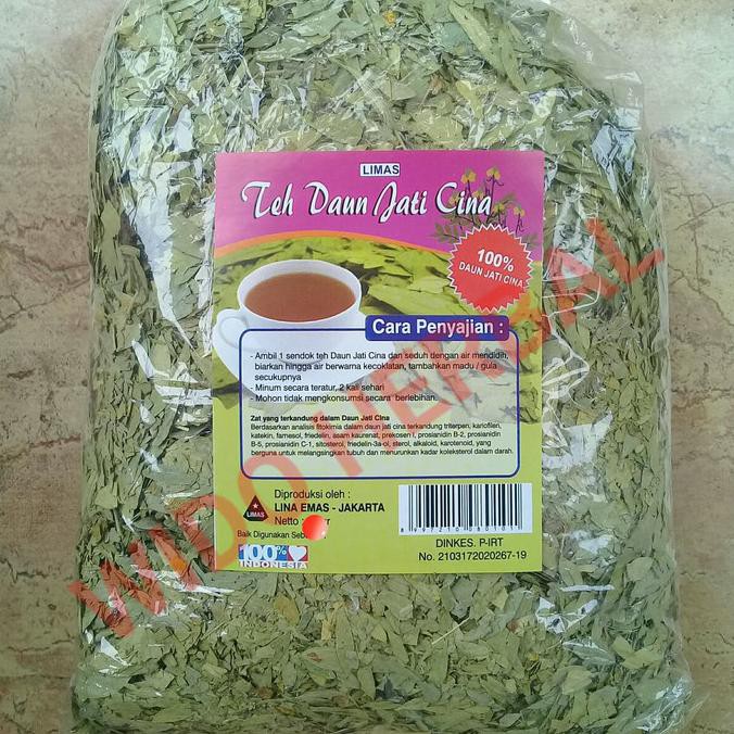 

Termurah Teh Pelangsing Daun Jati Cina 1 Kg/ 1000 Gr