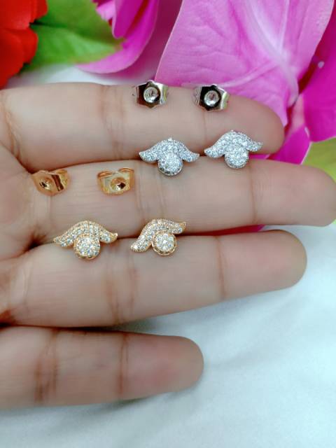 Xuping anting lapis emas