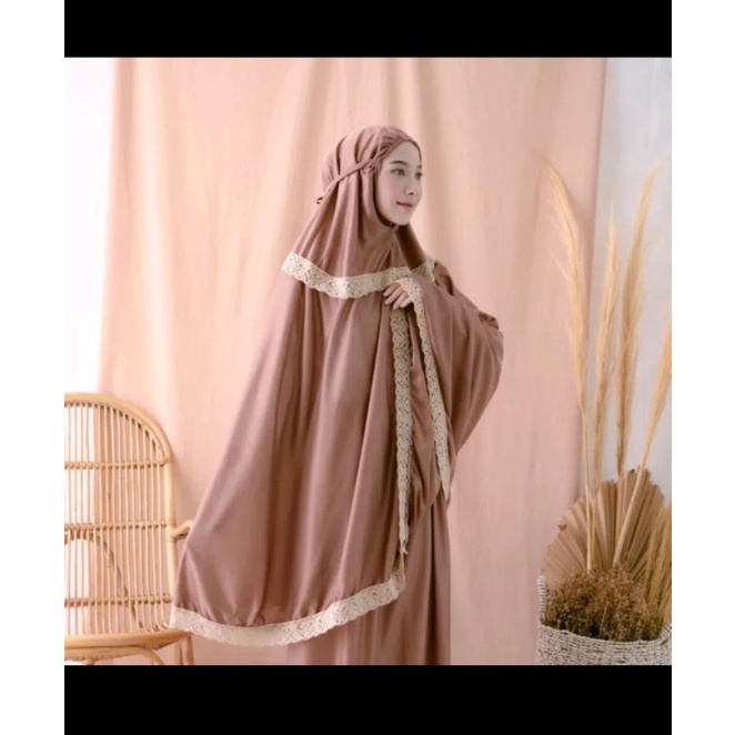 DS.mukena renda hyget jumbo milea