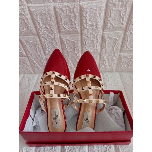 Sendal wanita Flat VL lancip Depan import Murah Kode 2207