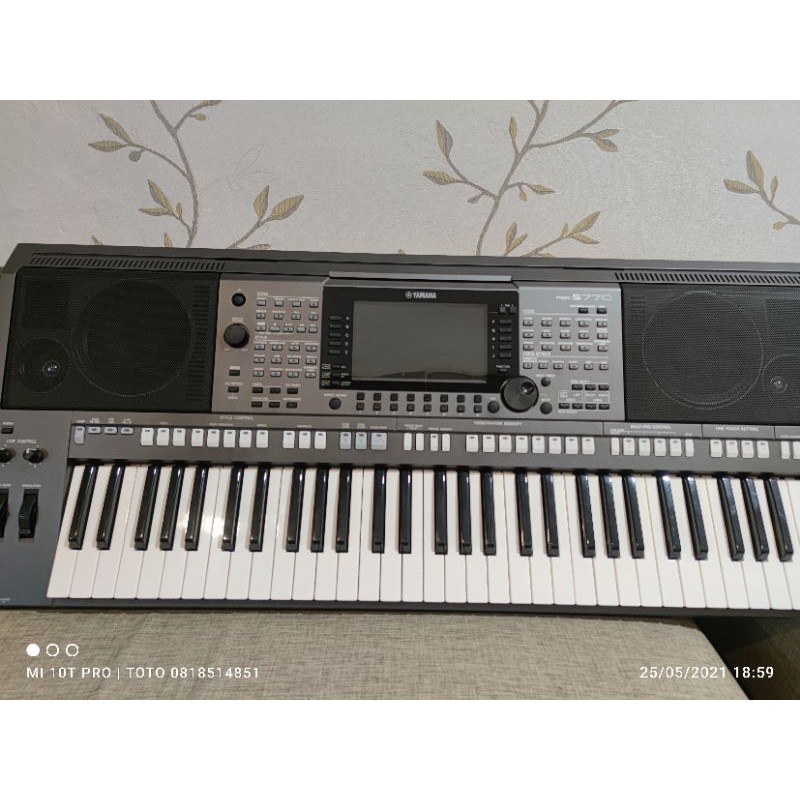 Yamaha PSR S770 Bekas seperti baru.. msh komplit