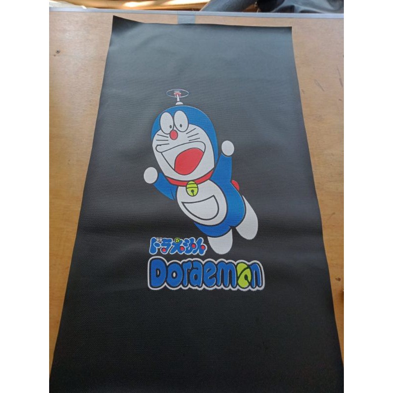 Cover Bungkus Kulit Jok Motor Gambar Doraemon