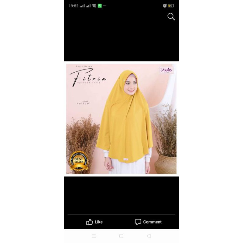 Daily bergo fitria Irvie Hijab