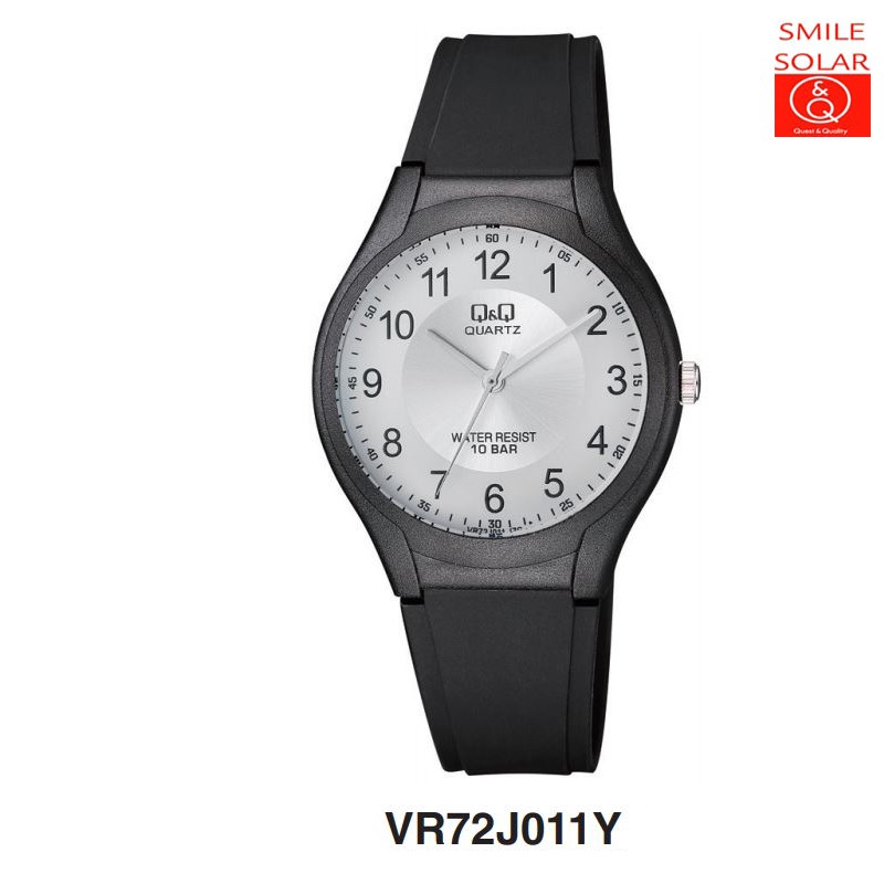 SALE Jam Tangan Unisex Classic Casual Rubber Analog Original Q&amp;Q QNQ QQ VR72 VR72J Series