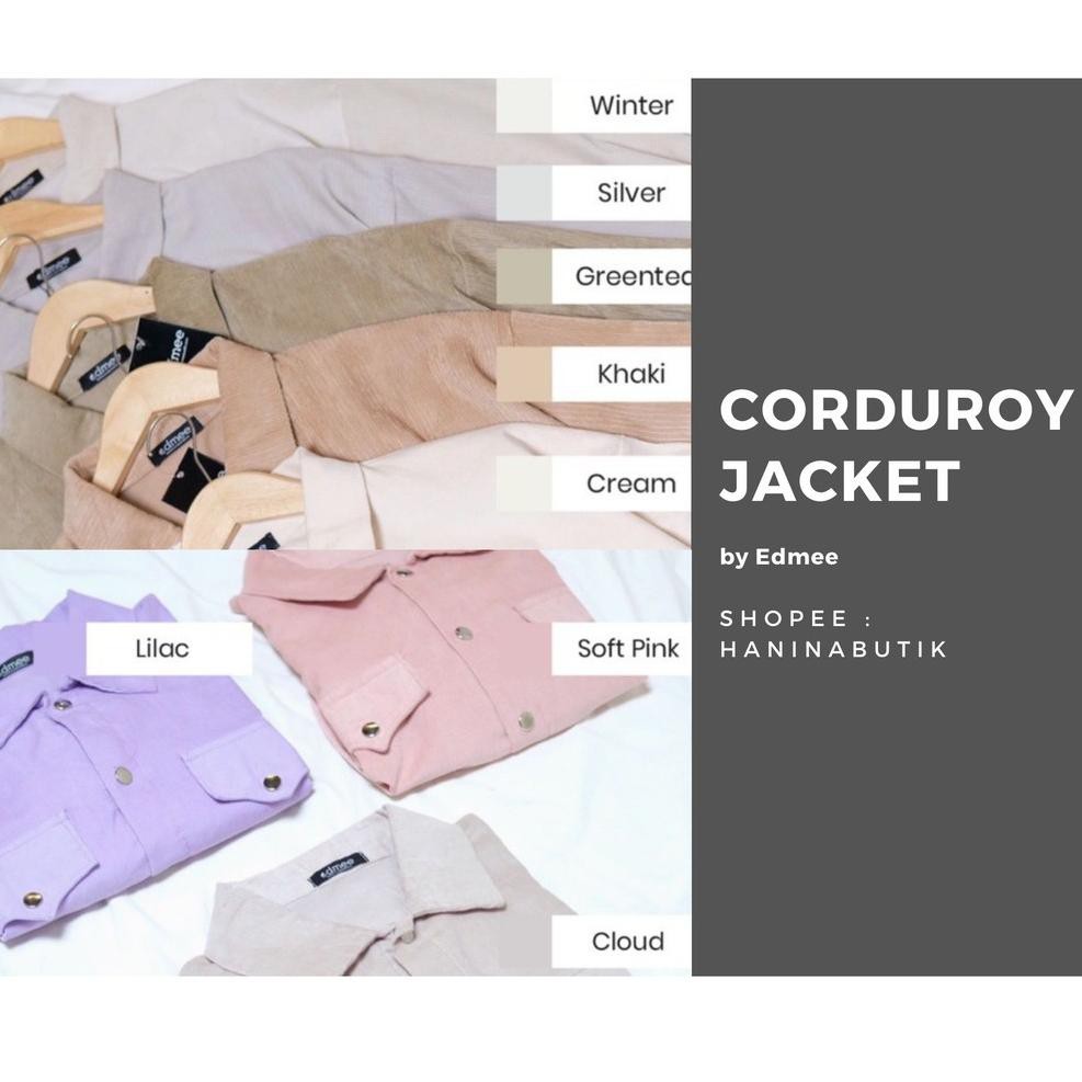 {CODE SZ 1Ma5B} CORDUROY JACKET / JAKET by EDMEE ✪ ✪