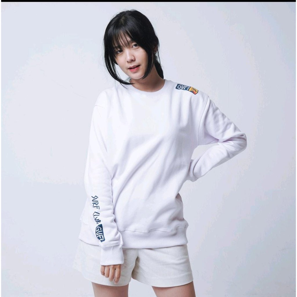 Sweater Crewneck GVFI Pria/Wanita Sweater Crewnek Bahan Tebal