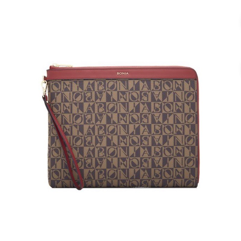 Bonia / Claire L zip ipad pouch / Bonia Clutch