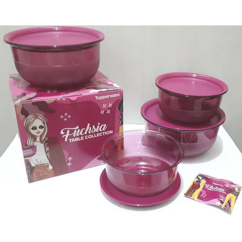 fuchsia table coll