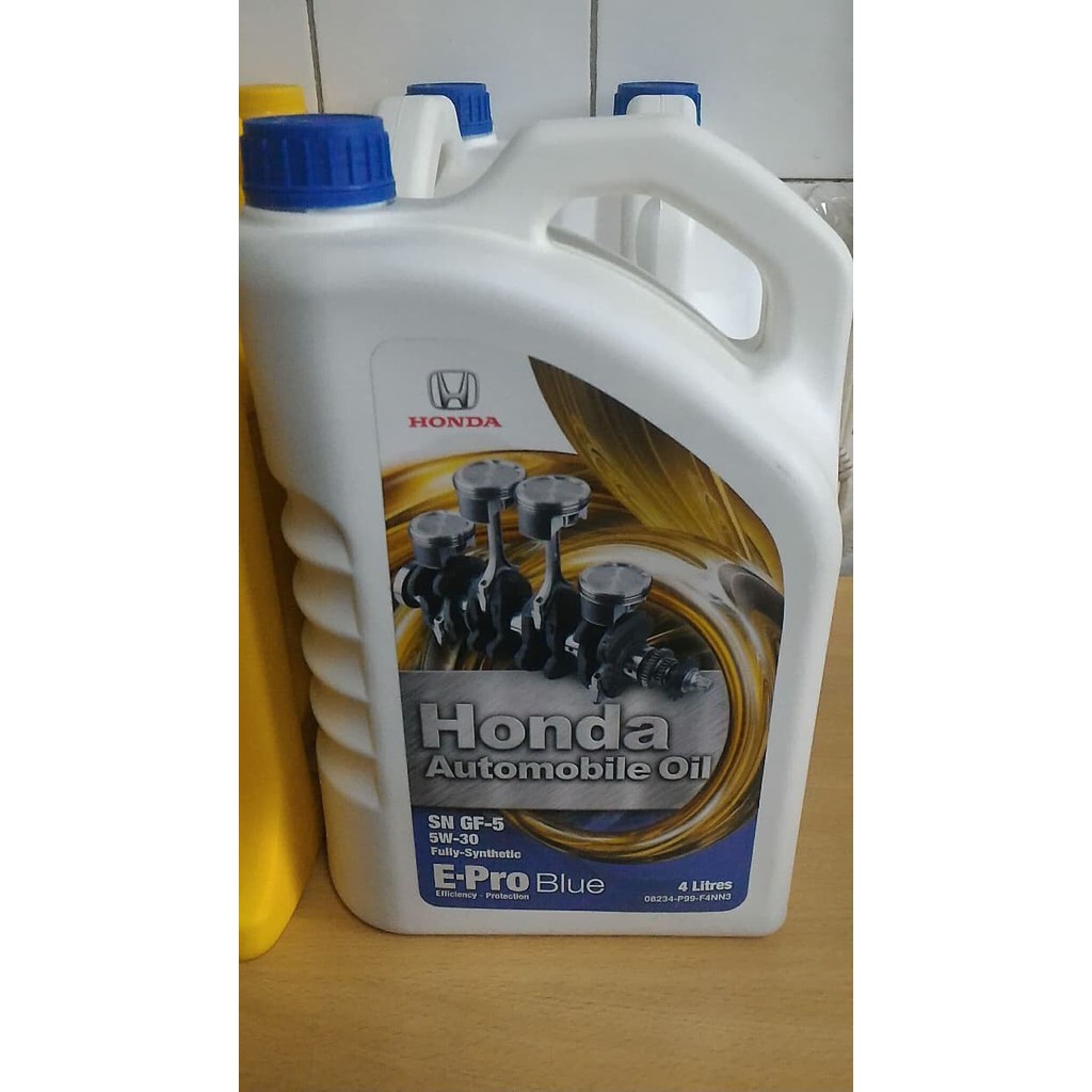 Oli honda epro blue sae 5w30 isi 4 liter -ori-