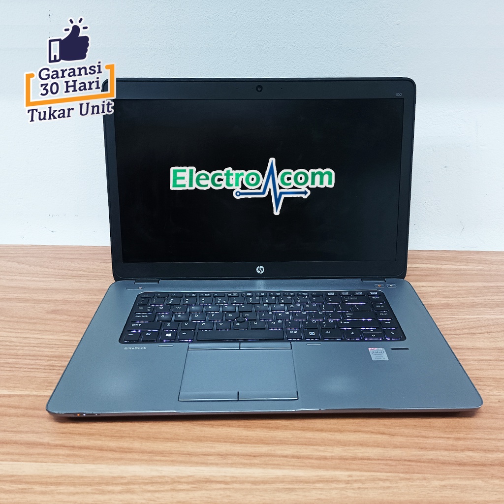 Second Laptop HP Elitebook 850 G1 Core i5 8/180GB SSD 15Inch