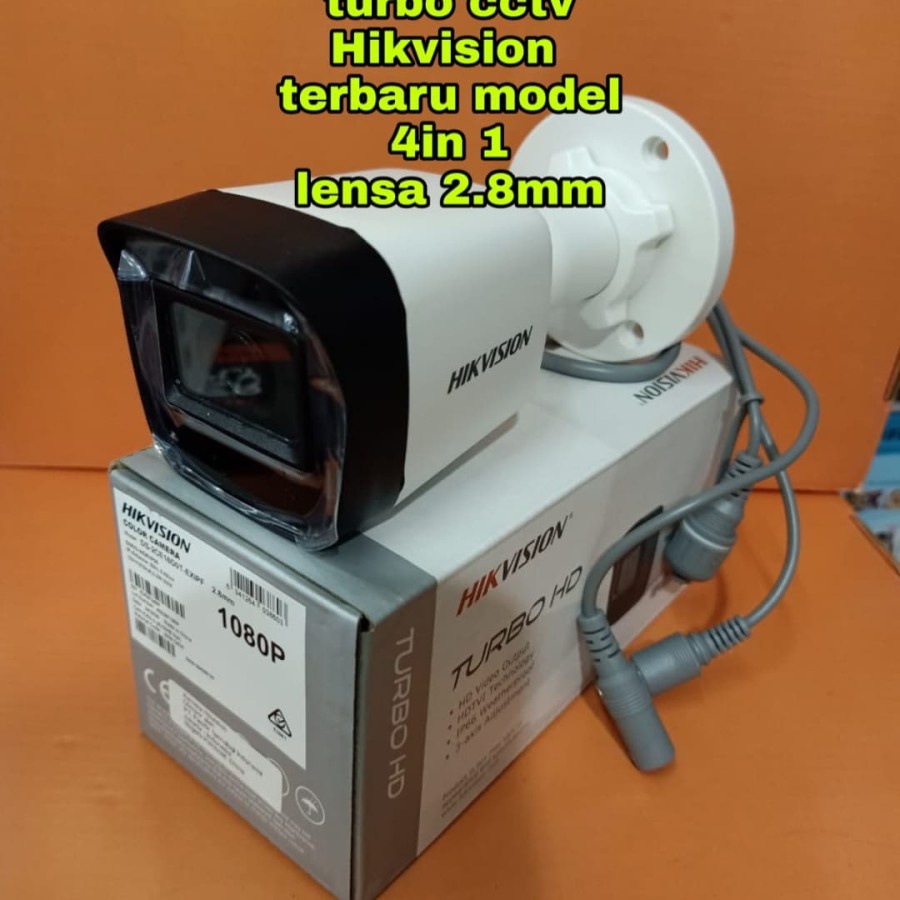 PAKET CCTV HIKVISION 4CHANNEL 4 KAMERA 2MP 1080P