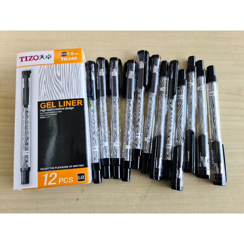 

ballpoin pulpen pen pena TIZO TG 340 hitam
