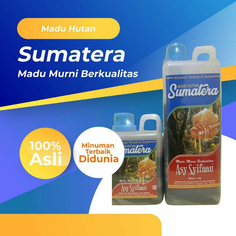 

MADU MURNI HUTAN SUMATRA (sudah teruji di laboratorium)