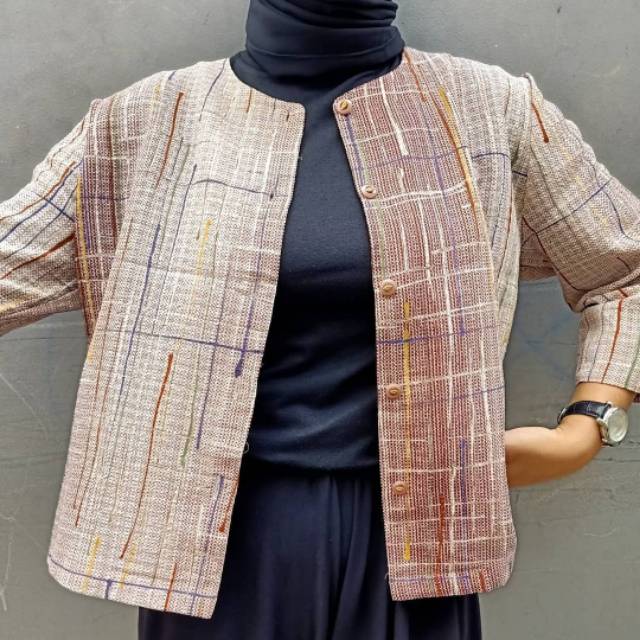 AFD STORE - Outer Ungu... fashion wanita Murah