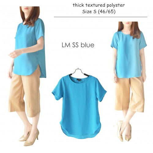Atasan Wanita LM SS Blue