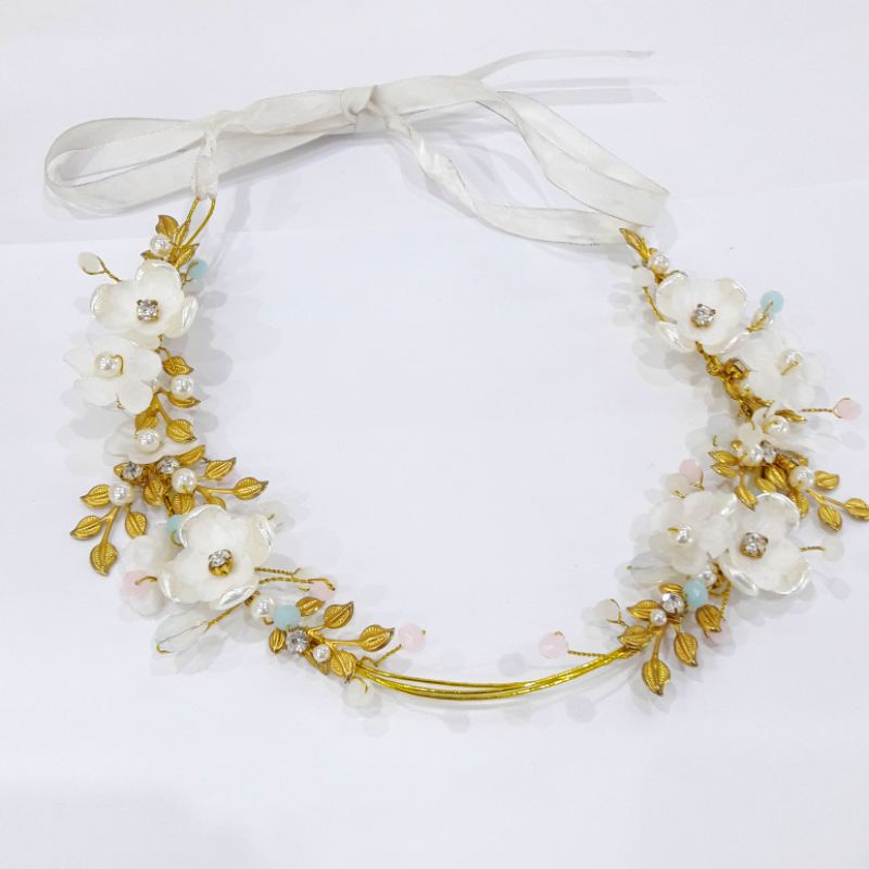WEDDING HAIR ACCESSORIES / HEADPIECE HIJAB NONHIJAB / FLOWER CROWN / HIGH QUALITY