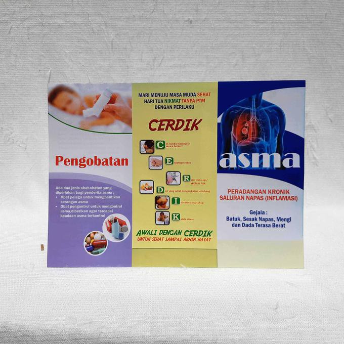 

Leaflet / Brosur Asma - Paket Isi 25 BERKUALITAS