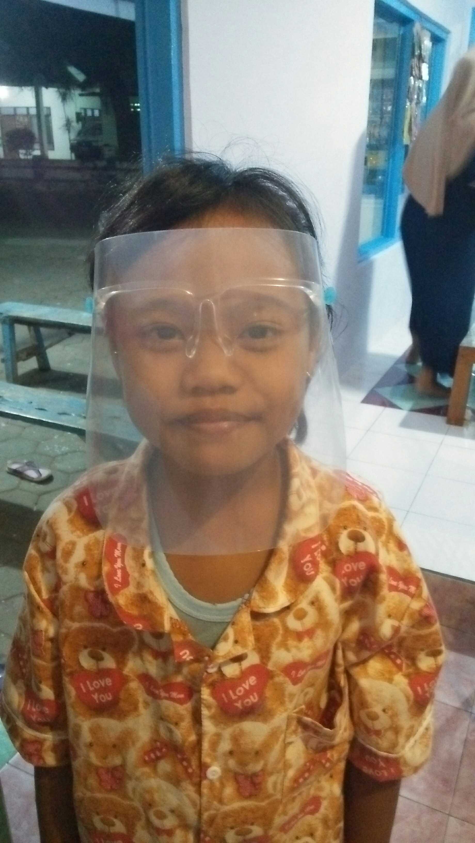 Amigoa Kacamata Goggles Transparan Proteksi Full Face