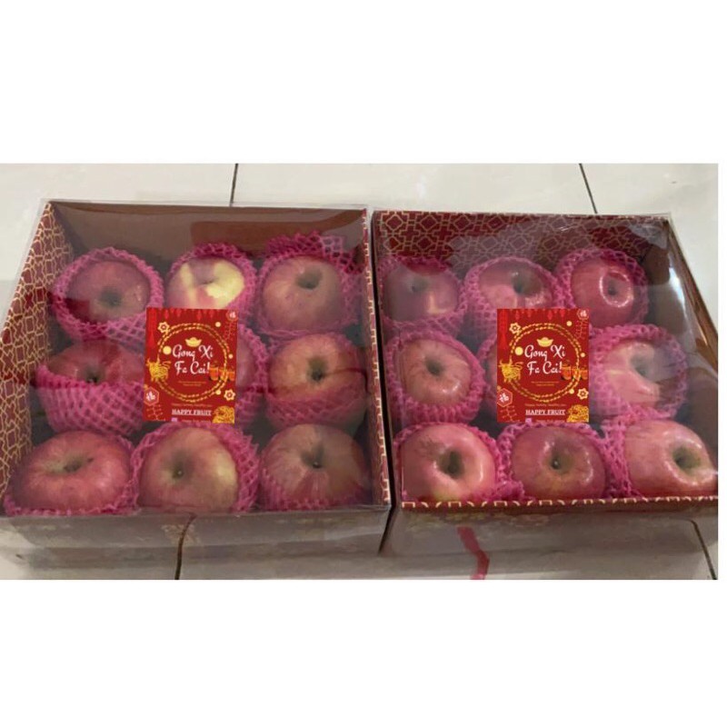

termurah!! apel fuji imlek isi 9