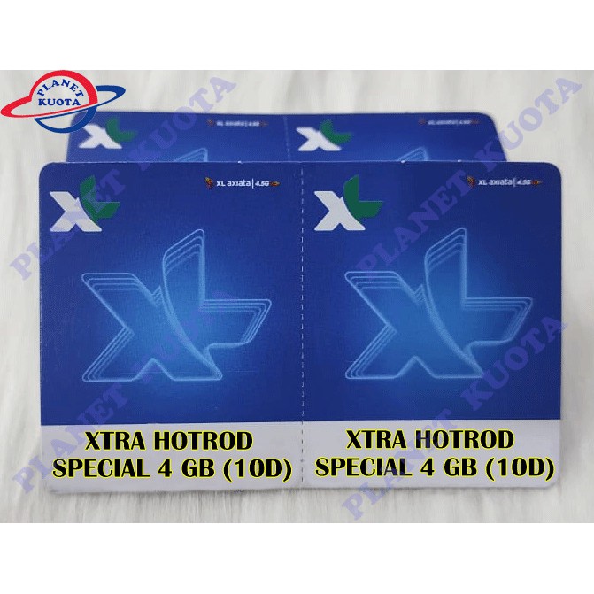 Voucher Data XL Hotrod Special 4 GB