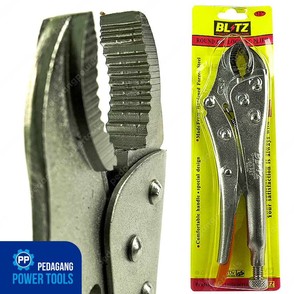 BLITZ TANG BUAYA LOCKING PLIERS VICE GRIP TANG JEPIT 10 INCH