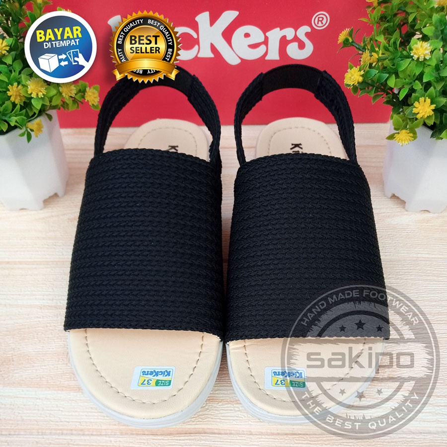 PROMO 8.8 RAMADHAN SALE SANDAL SLOP RAJUT LED WANITA DEWASA  / SANDAL TALI RAJUT KICKERS TRENDI TERBARU / SAKIPO