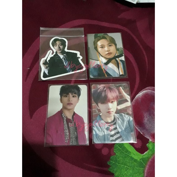 (read desc) nct dream renjun jeno jaemin jisung haechan mark puff photocard pc