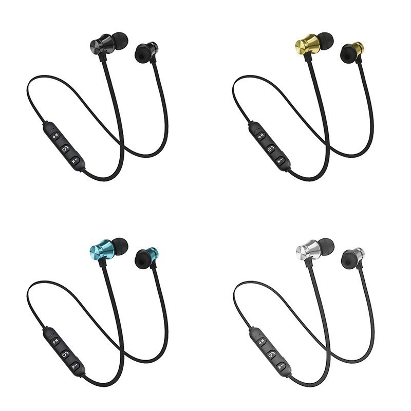 Earphone In-Ear Stereo Wireless Bluetooth 4.2 Magnetik Premium