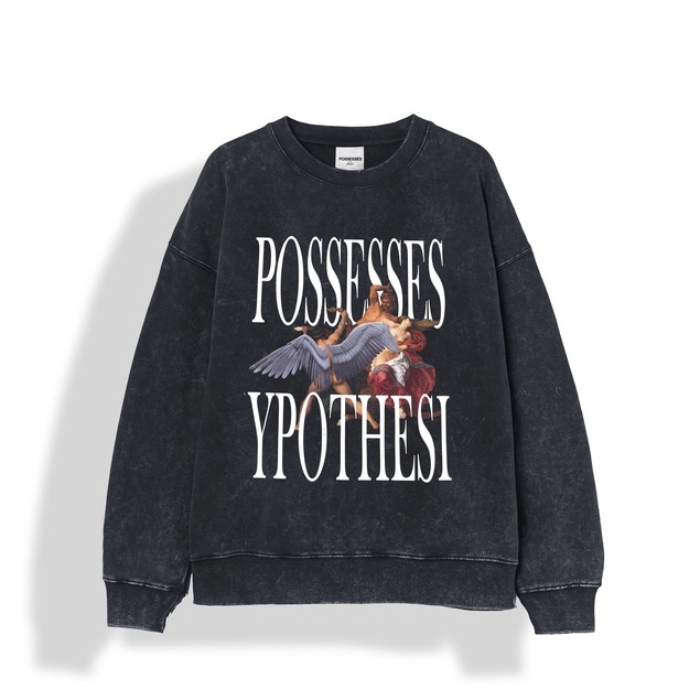 Crewneck Washed Ypothesi Fade Possesses