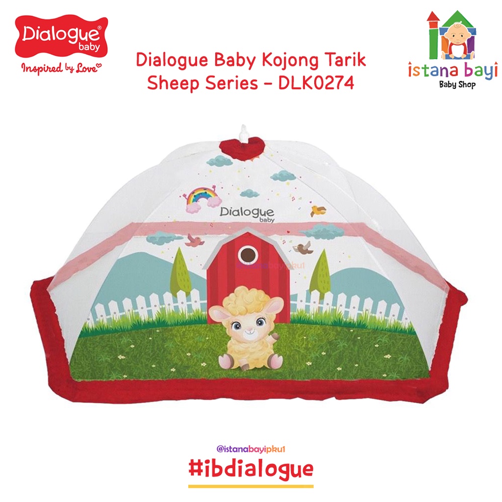 Dialogue Kojong Tarik Sheep Series DLK0274 - Kelambu Bayi/Kelambu lipat