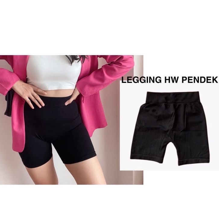 LEGGING HW PENDEK  / SHORT PANTS / LEGGING 3/4