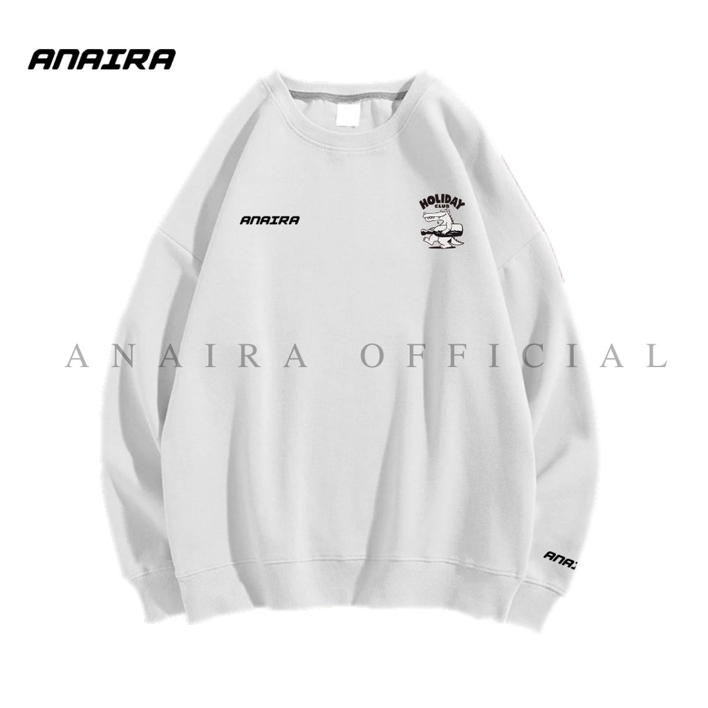 HOLIDAY SWEATER CREWNECK PRIA WANITA ANAIRAOFFICIAL