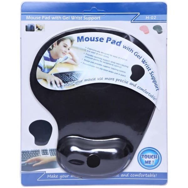 Mouse pad bantal Gel wrist support H-02 - Mousepad mat surface H02