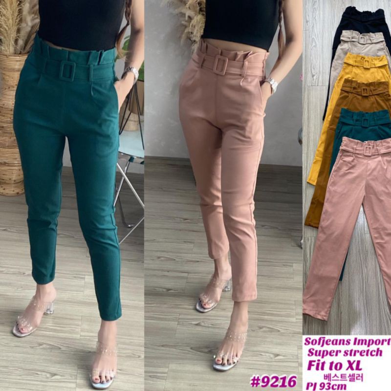 Celana Wanita Import Soft Jeans Strecth 9216