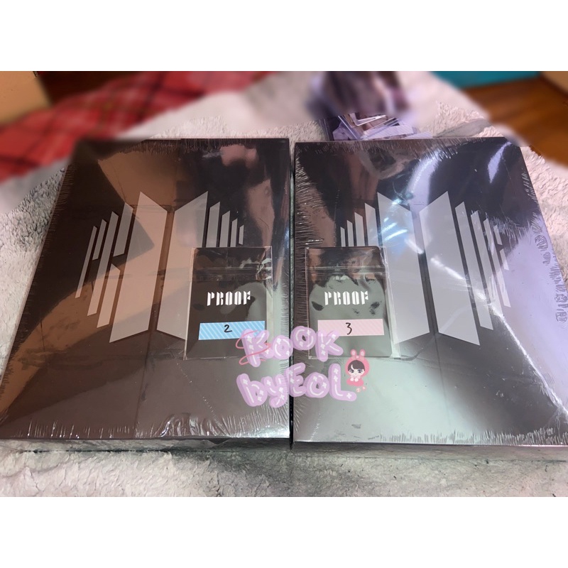 BTS PROOF ALBUM STANDART ED JAPAN FC WITH POB