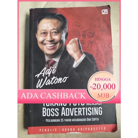 Jual Original Bekas Kisah Sukses Tukang Foto Menjadi Boss Advertising ...