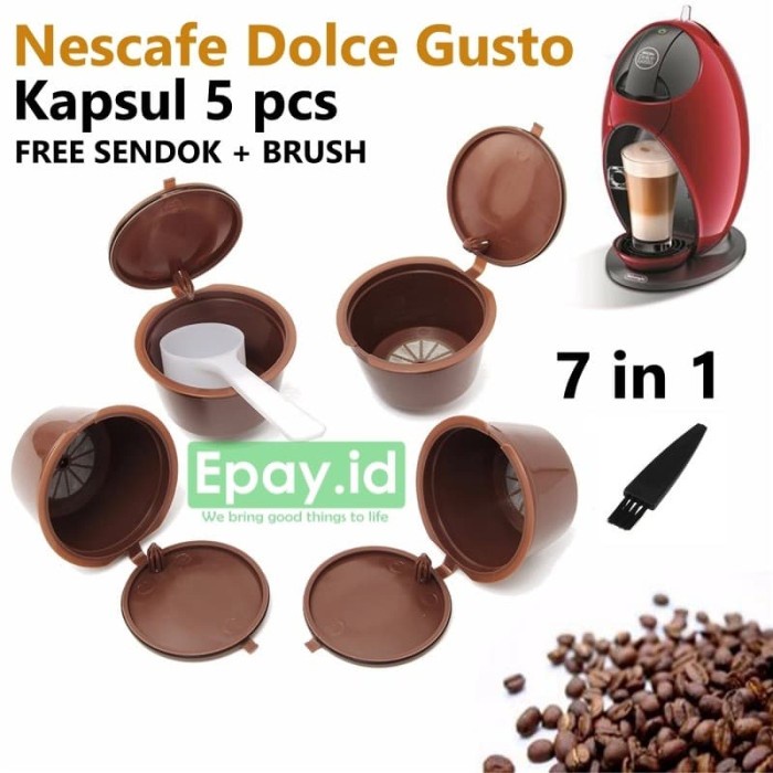 

Nescafe Dolce Gusto Capsule 7 in 1 GRANDE Refill Kapsul Cup Kopi