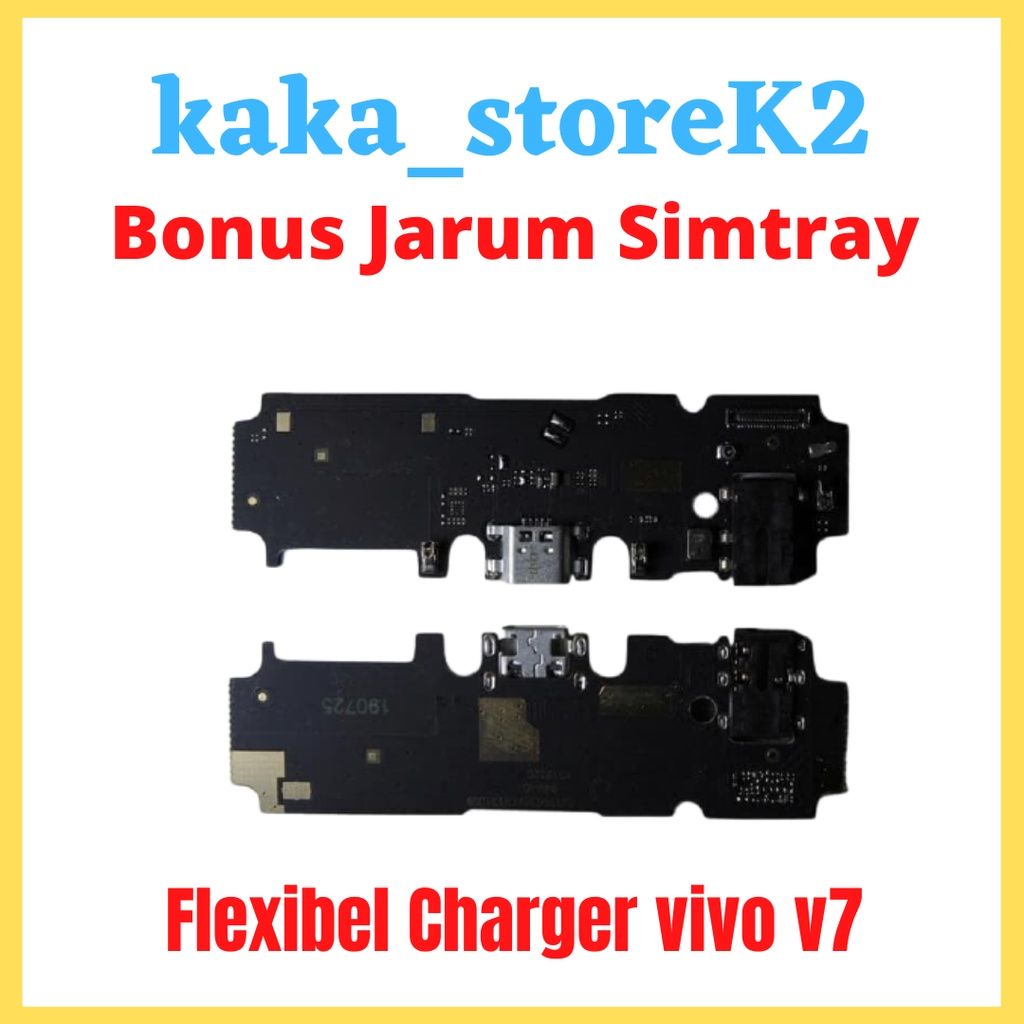 Flexibel  Charger Papan Cas  Fleksibel Konektor Flexible Connector Vivo V7 Original