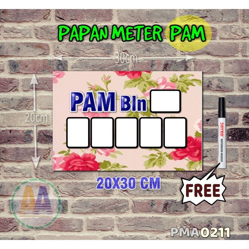 

Papan Meter Listrik PLN PAM motif Unik - Shabby 11 - Toko2A