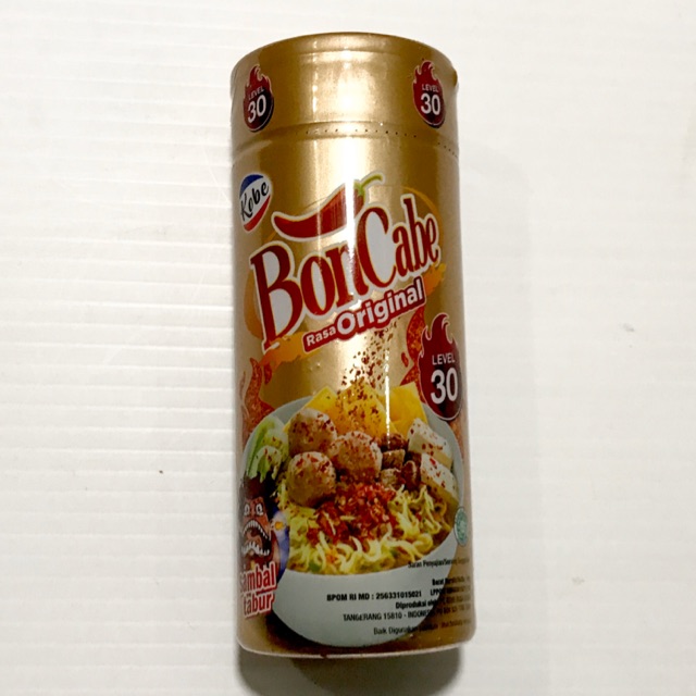 

BonCabe Level 30 Original Botol Kecil 40g 40gr - Bon Cabe Sambal Tabur